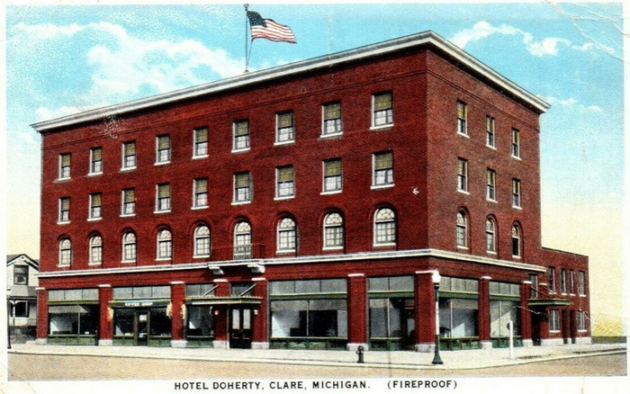 Doherty Hotel - Old Postcard View